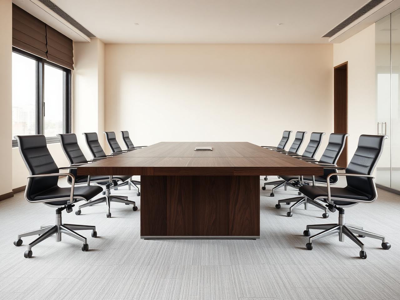 Mesa ejecutiva — mobiliario corporativo MXELEVO en ambiente de oficina ejecutiva.
