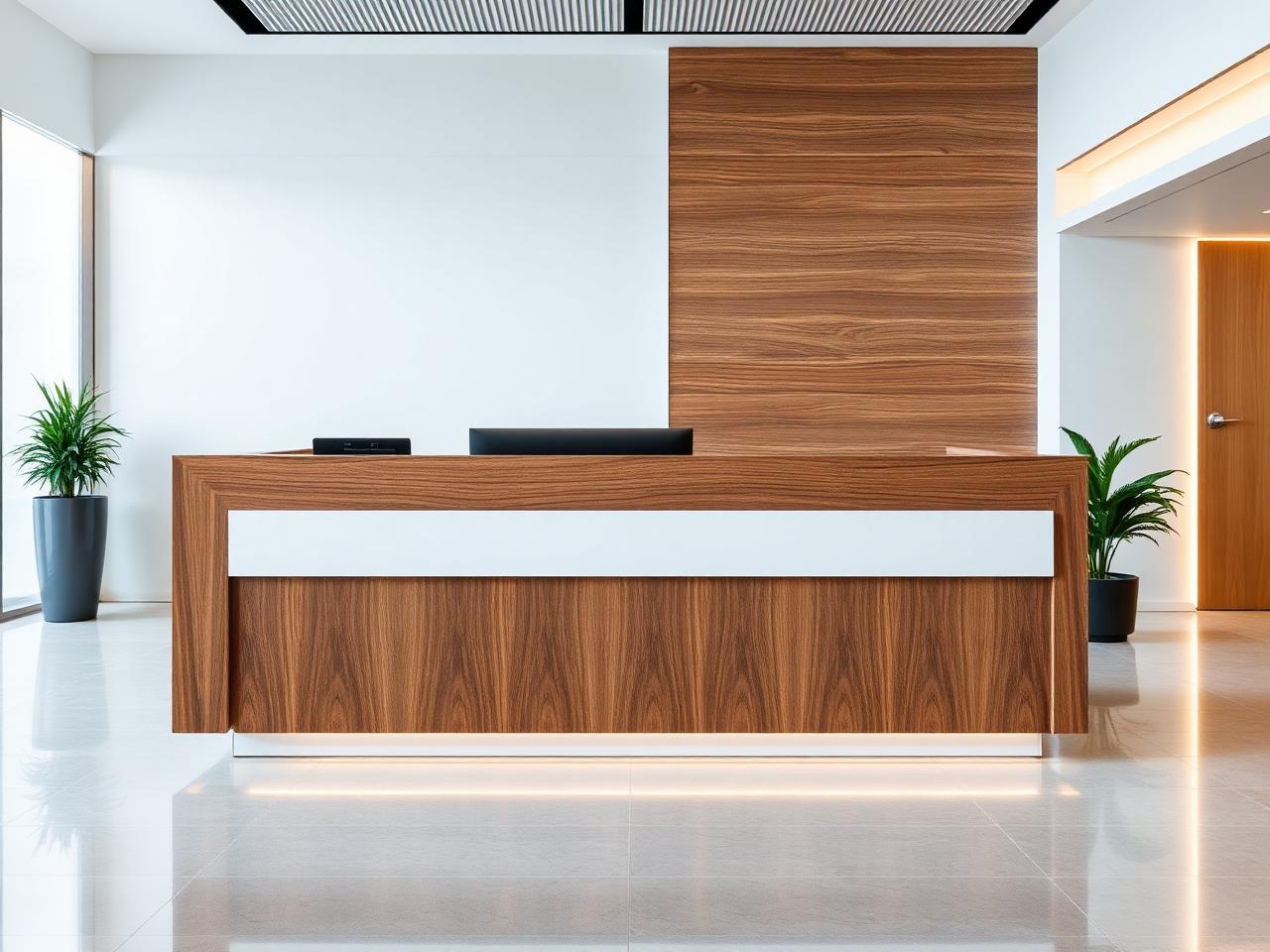 Mobiliario para recepción — mobiliario corporativo MXELEVO en ambiente de oficina ejecutiva.